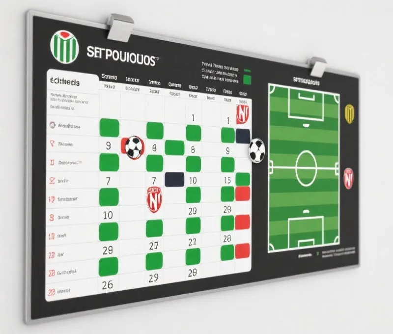 赛程规划示意图